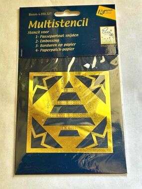 Erica Fortgens Holiday Tree Embossing Multistencil #EF8027 – Paper Craft Tool